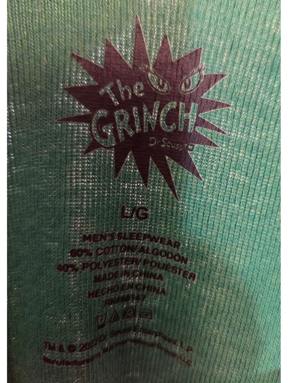 Grinch Night Shirt - Picture 4 of 5